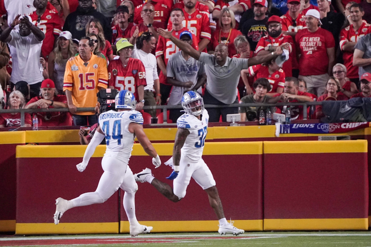 Detroit Lions safety Brian Branch